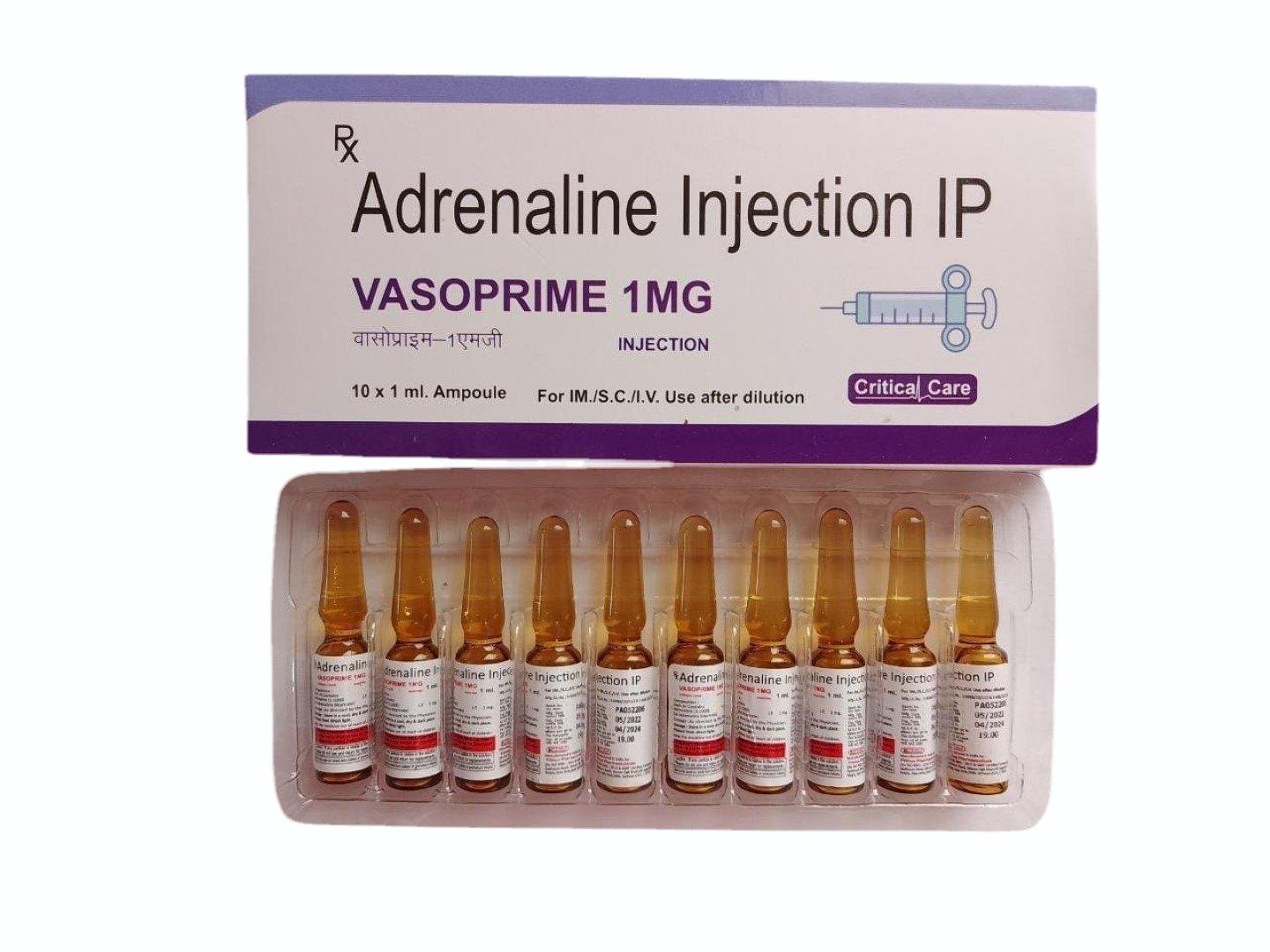 Adrenaline injection 1mg/ml