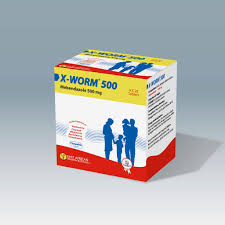 X-WORM( MEBENDAZOLE 500MG) tab